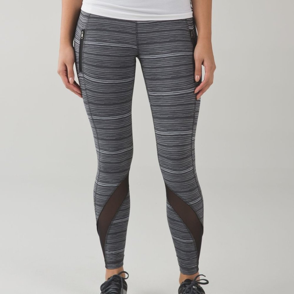 EUC RARE Lululemon Inspire Tight II Mesh Luxtreme